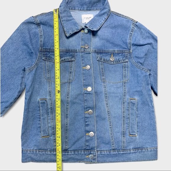 Stacey Denim Jacket Women's Size Small 100% Cotton Light Wash Jeans - Picture 6 of 8